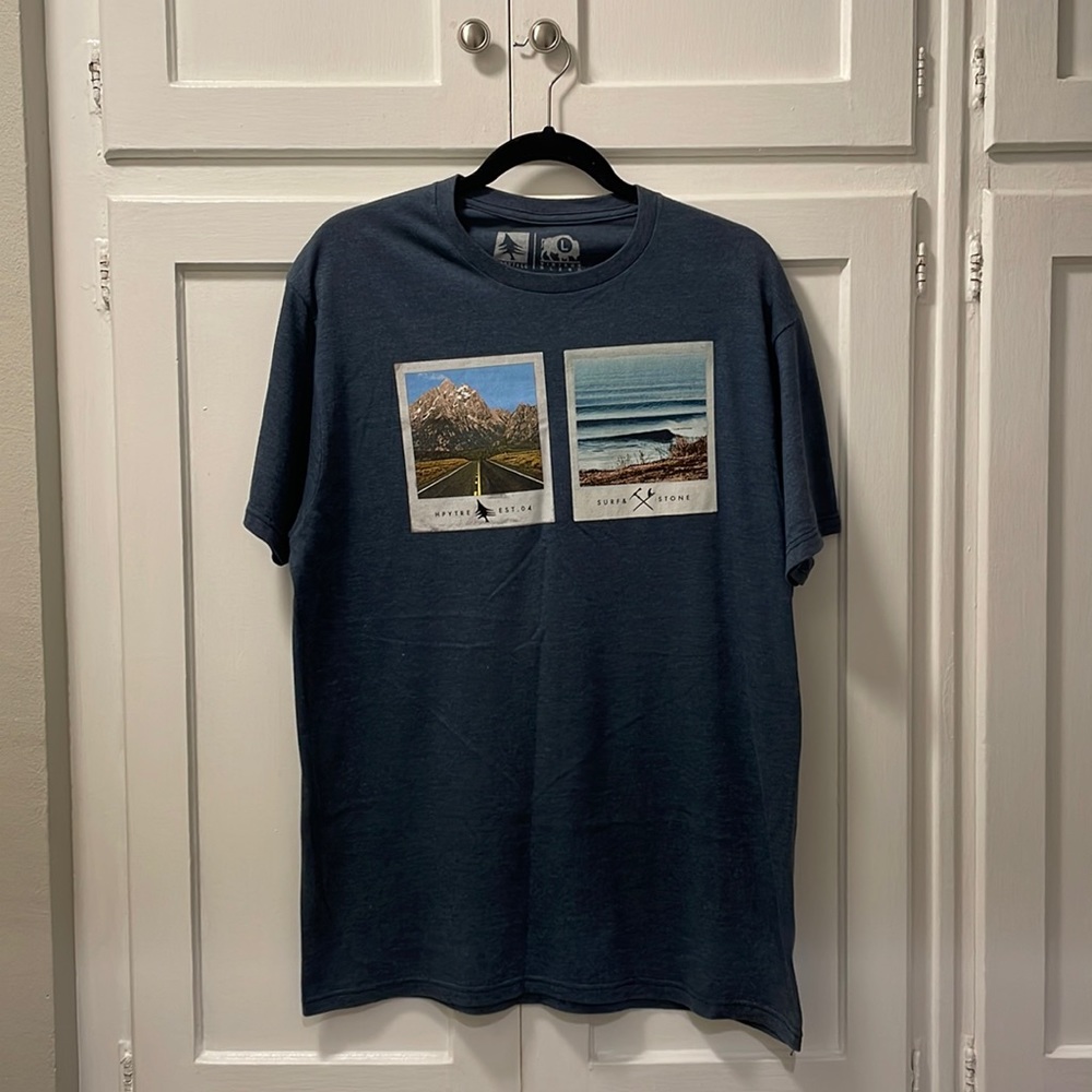 Hippytree Shirt - L - Blue - Great Condition
